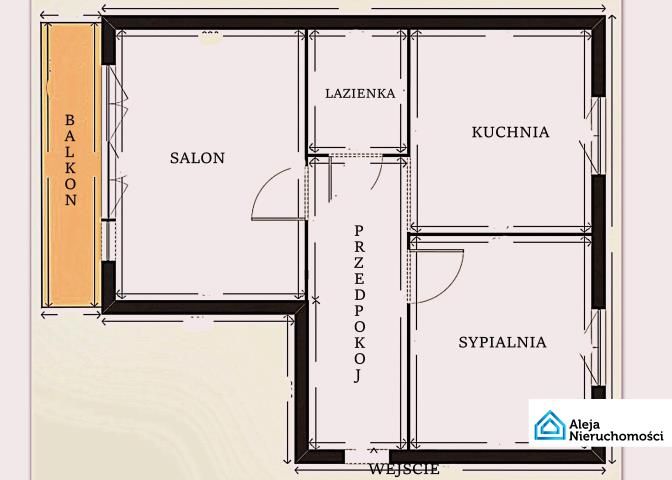 Mieszkanie 2-pokojowe Częstochowa Północ, ul. Michałowskiego. Zdjęcie 15