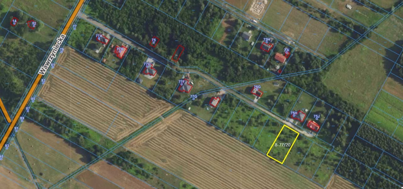 Działka budowlana Glinianka, ul. Wawrzyniecka. Zdjęcie 2