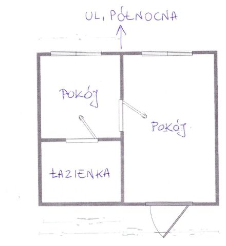 Mieszkanie 2-pokojowe Łódź Śródmieście, ul. Północna. Zdjęcie 2