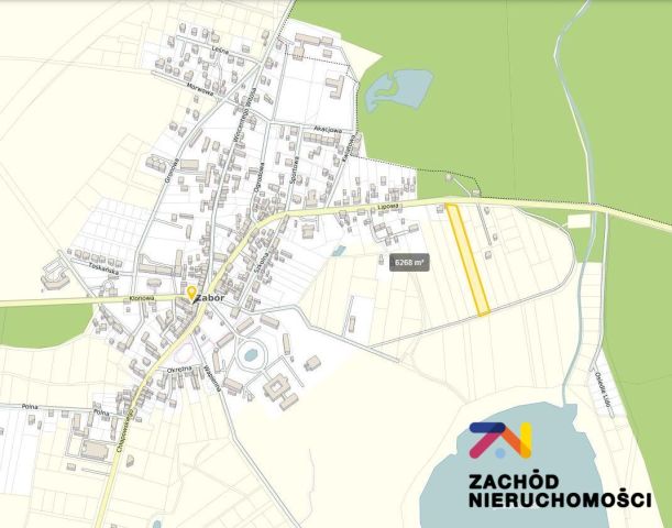 Działka rolno-budowlana Zabór, ul. Lipowa. Zdjęcie 7