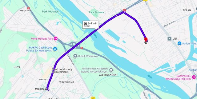 Mieszkanie 3-pokojowe Warszawa Białołęka, ul. Myśliborska. Zdjęcie 3