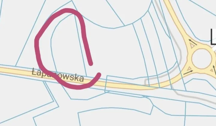 Działka rolna Gdów Zarabie, Łapanowska