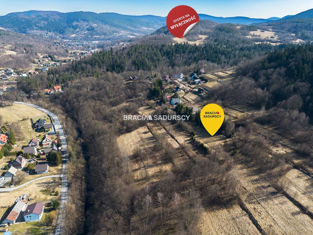 Działka budowlana Stróża. Zdjęcie 1