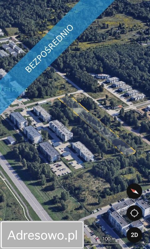 Działka inwestycyjna Łódź Janów. Zdjęcie 1