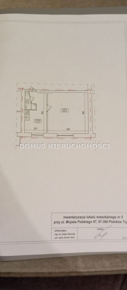 Mieszkanie 1-pokojowe Piotrków Trybunalski, ul. Wojska Polskiego. Zdjęcie 7