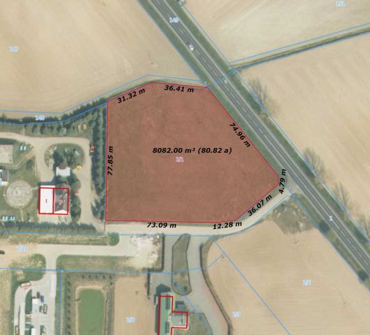 Działka rolna Mierzwin. Zdjęcie 1