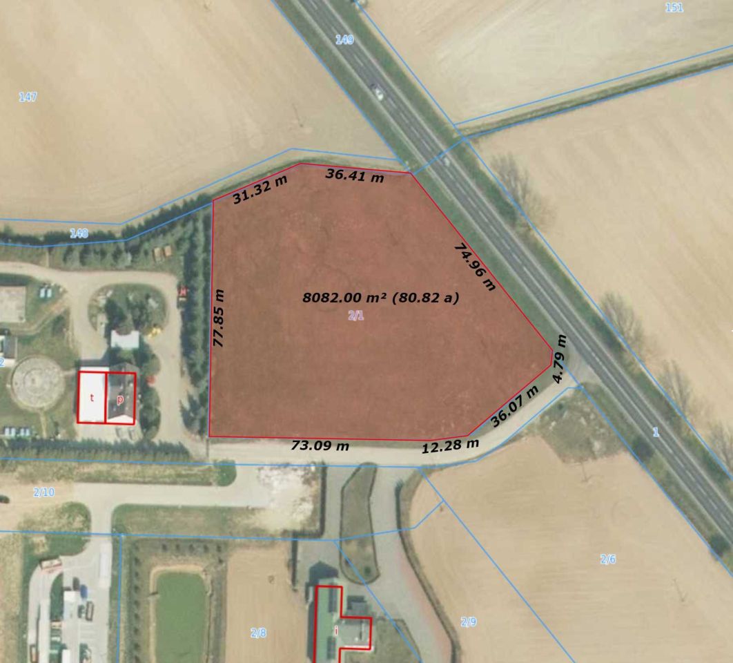 Działka rolna Mierzwin. Zdjęcie 1