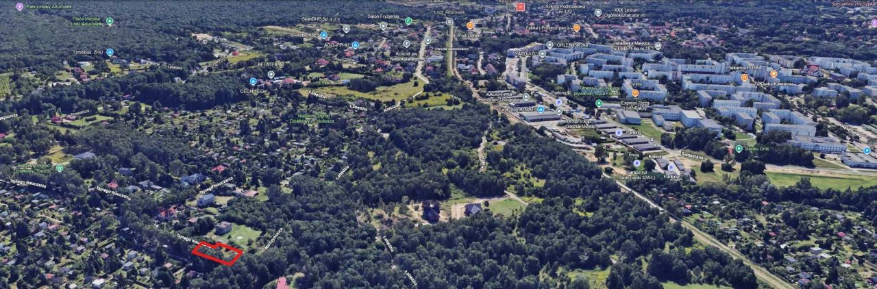 Działka budowlana Łódź Bałuty, ul. Tajnego Nauczania. Zdjęcie 2