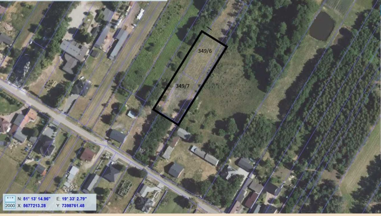Działka budowlana Grabostów. Zdjęcie 2