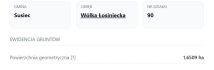 Działka rolna Wólka Łosiniecka. Zdjęcie 1