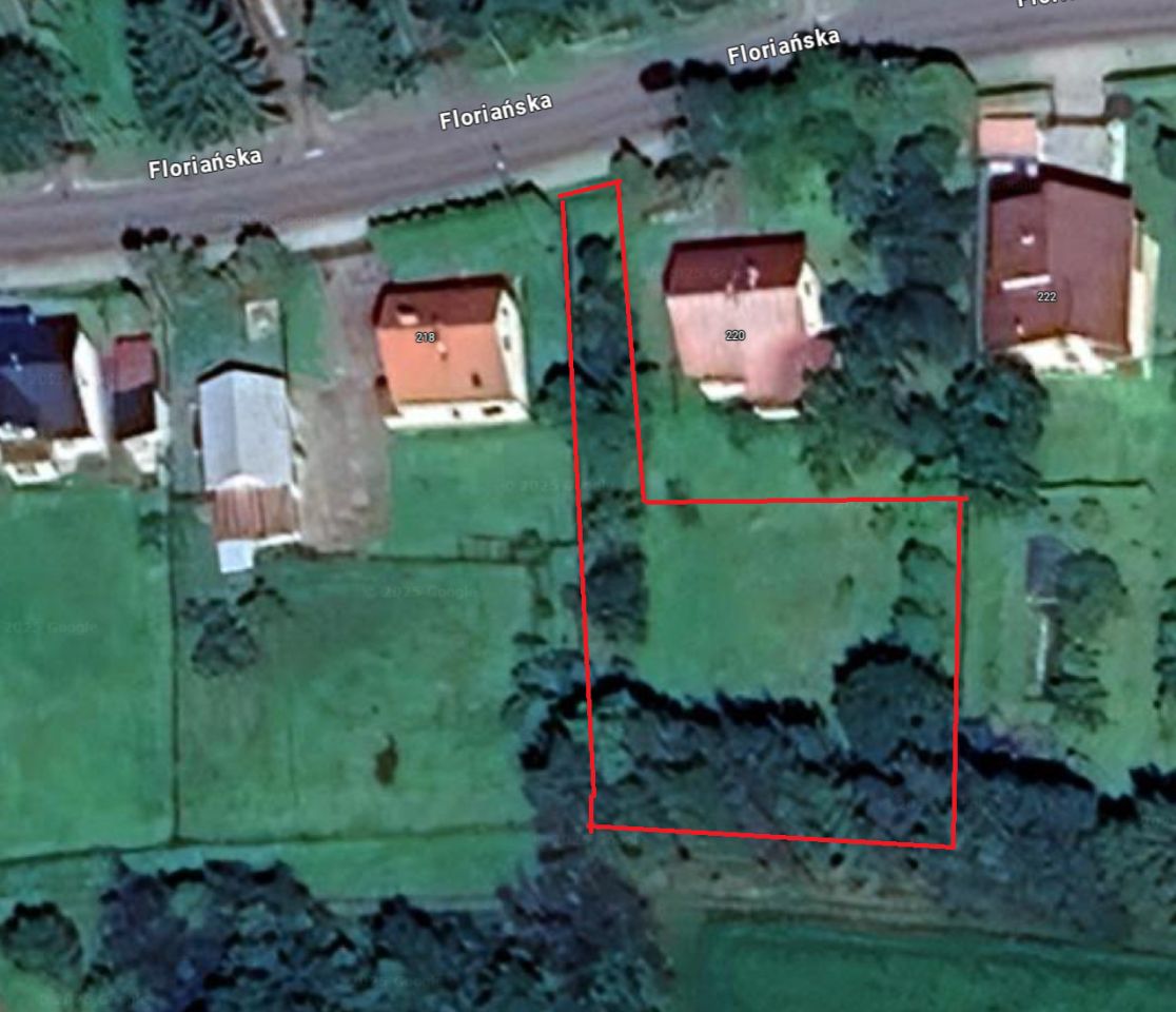 Działka budowlana Jasło Sobniów, ul. Floriańska