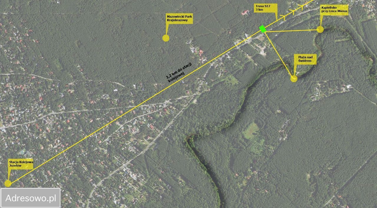 Działka budowlana Józefów, ul. Wiązowska. Zdjęcie 3