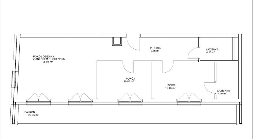 Mieszkanie 3-pokojowe Wrocław Stare Miasto, ul. Długa. Zdjęcie 14