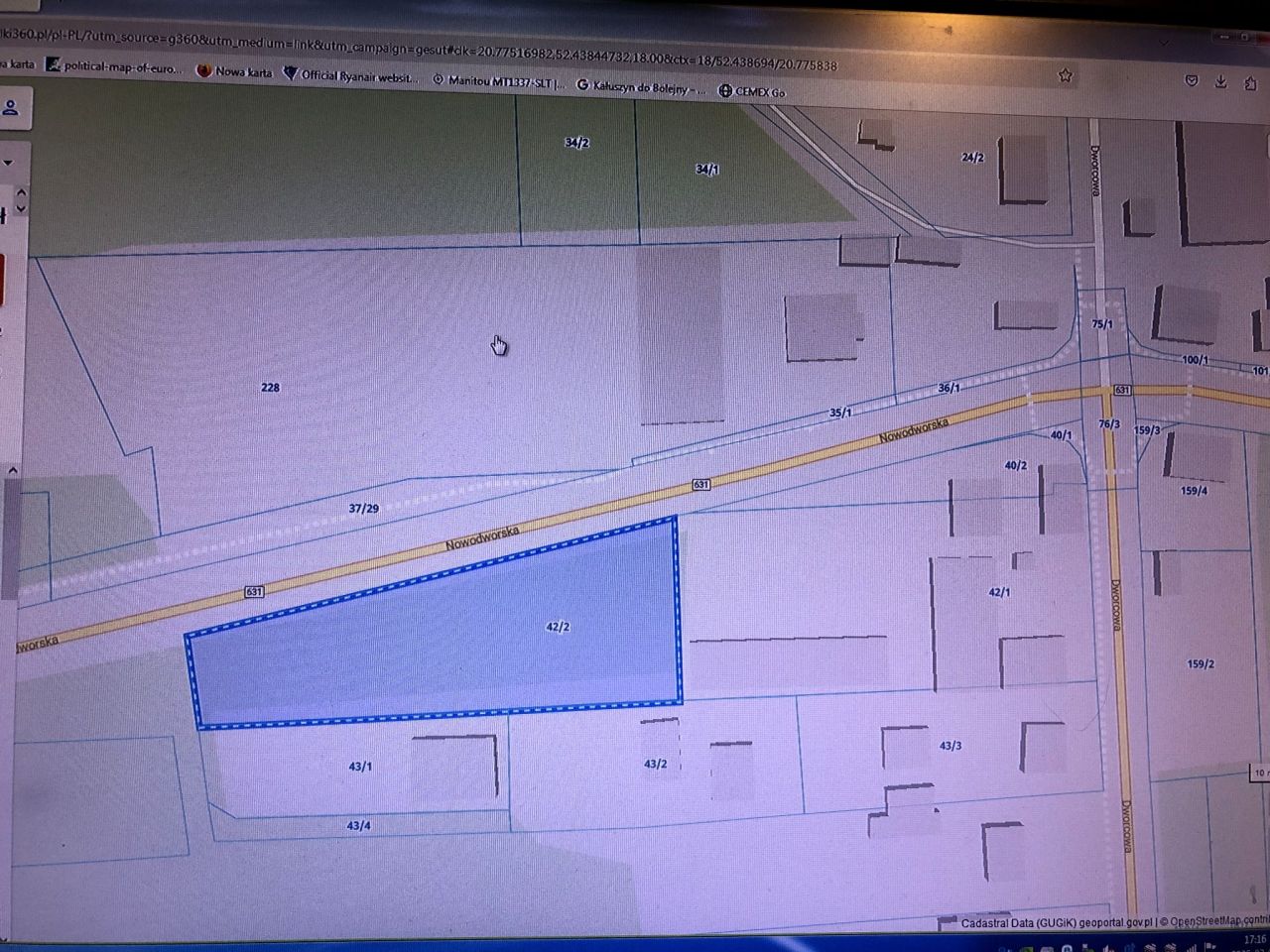 Działka inwestycyjna Góra, ul. Nowodworska. Zdjęcie 2