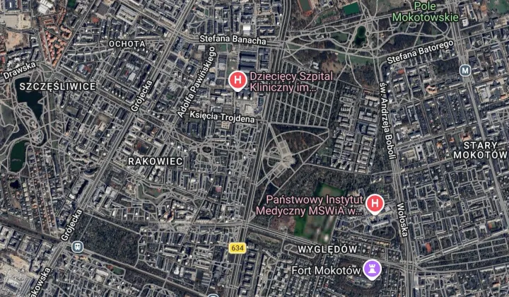 Mieszkanie 1-pokojowe Warszawa Rakowiec, ul. Żwirki i Wigury