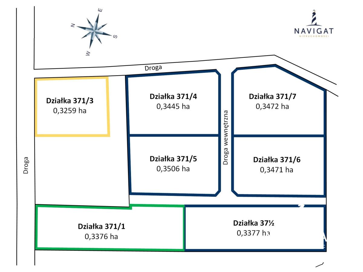 Działka inwestycyjna Borkowo Lęborskie. Zdjęcie 3