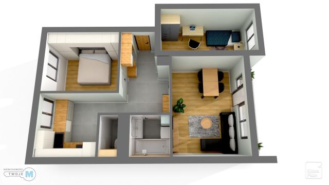 Mieszkanie 3-pokojowe Kielce KSM, ul. Daleka. Zdjęcie 10