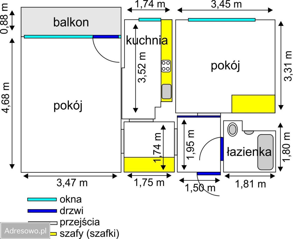 Mieszkanie 2-pokojowe Warszawa Wawrzyszew, ul. Antoniego Czechowa. Zdjęcie 18