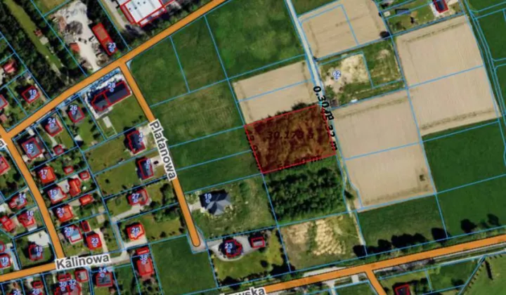 Działka budowlana Kozy, ul. Lipowa