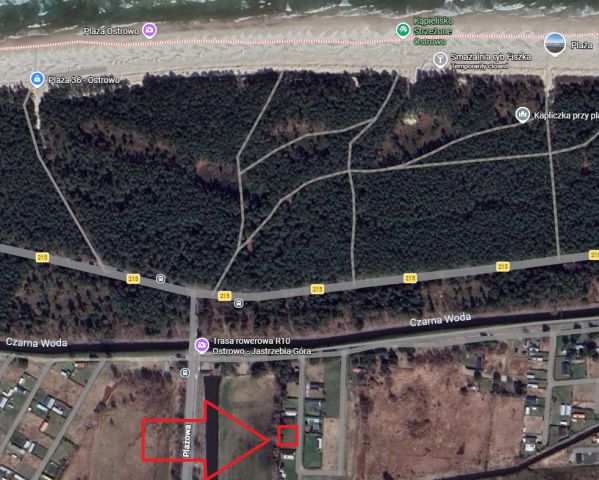Działka rolna Ostrowo, ul. Plażowa. Zdjęcie 1