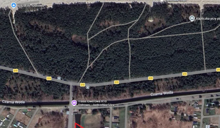 Działka rolna Ostrowo, ul. Plażowa