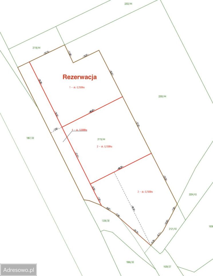 Działka inwestycyjna Radzionków, ul. Zofii Nałkowskiej. Zdjęcie 3