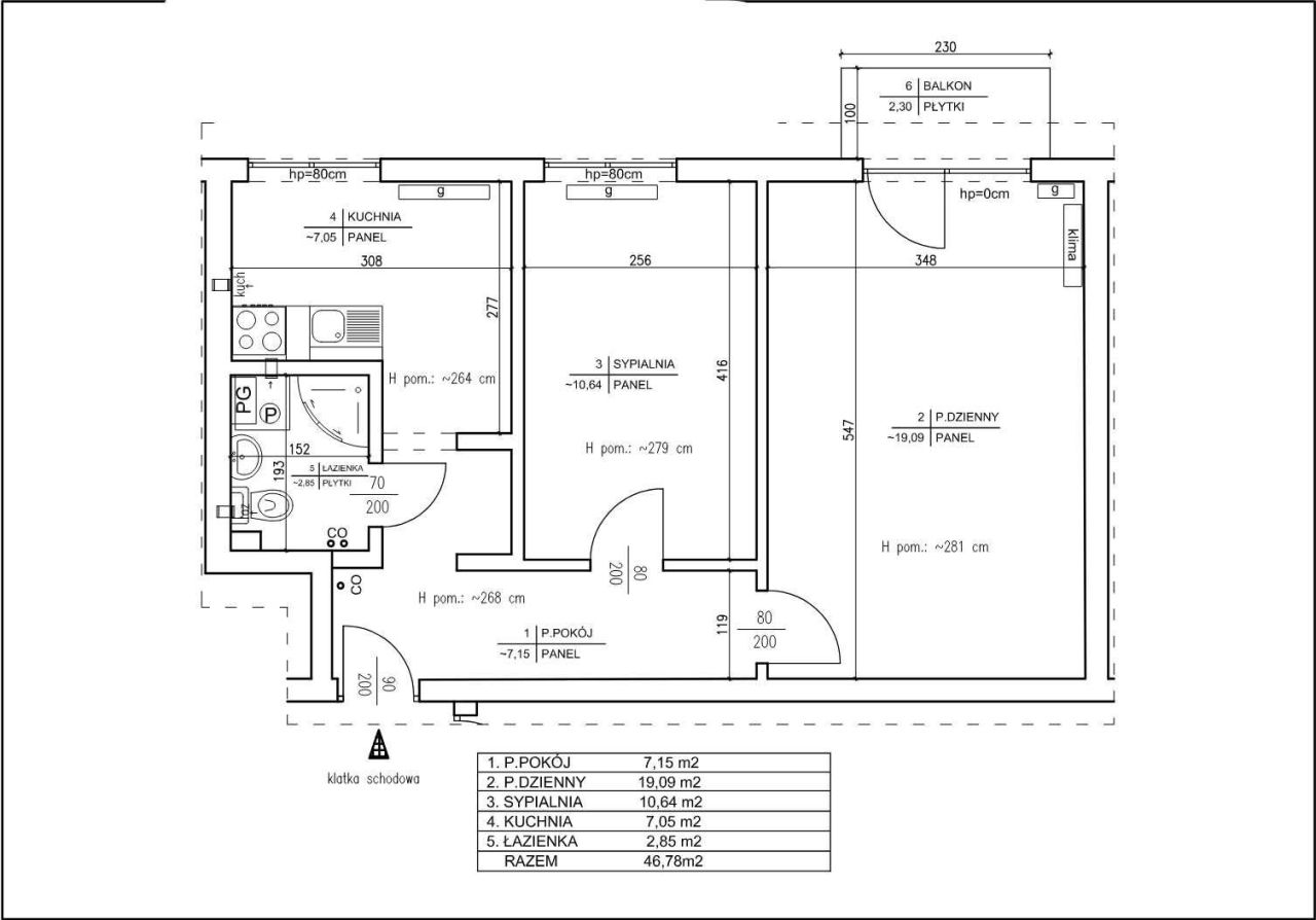 Mieszkanie 2-pokojowe Kraków Nowa Huta, os. Urocze. Zdjęcie 7