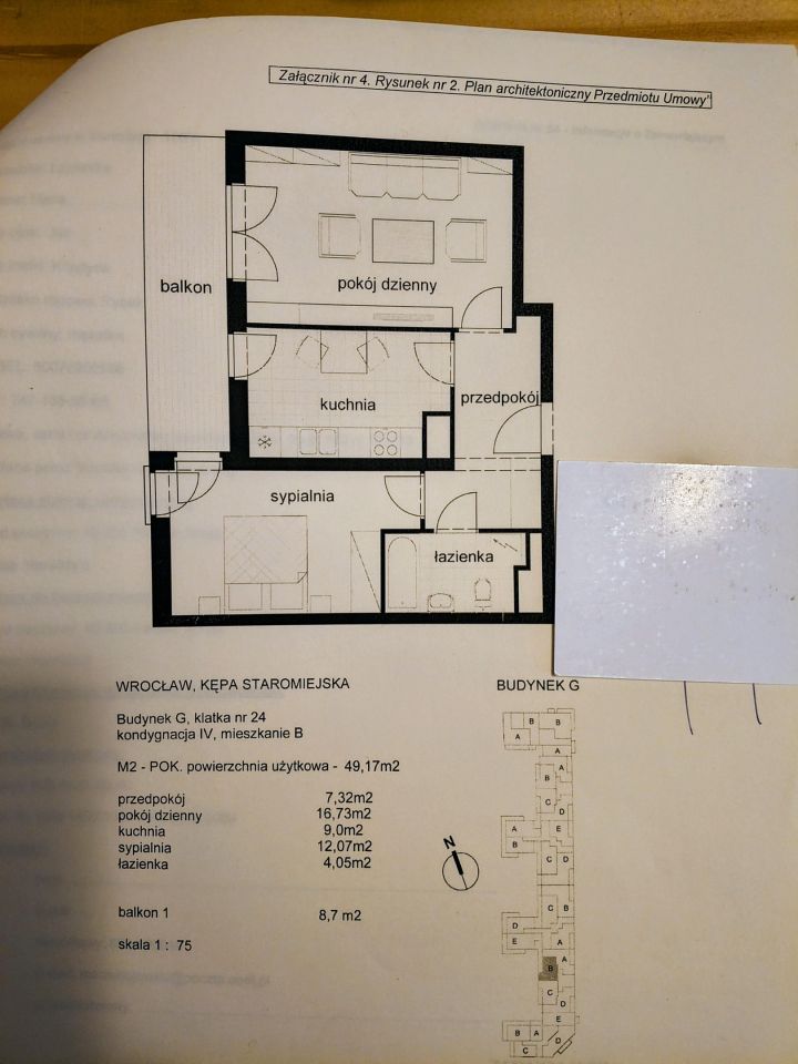 Mieszkanie 2-pokojowe Wrocław Stare Miasto, ul. Pochyła. Zdjęcie 20