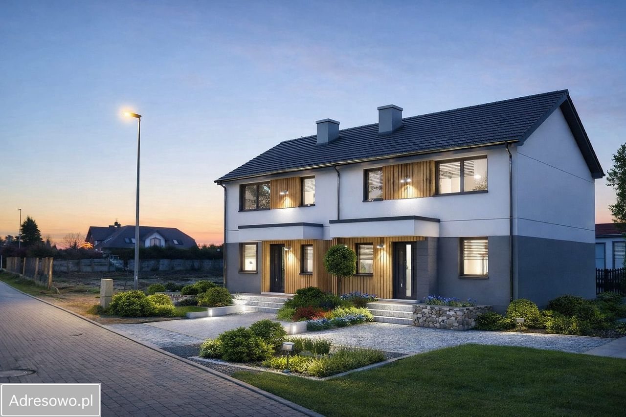 bliźniak, 4 pokoje Kobylnica, ul. Kwiatowa. Zdjęcie 2