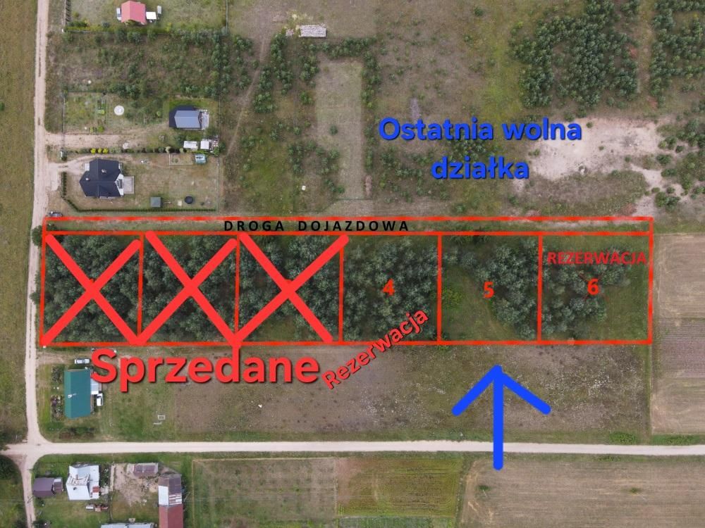 Działka budowlana Serski Las. Zdjęcie 1
