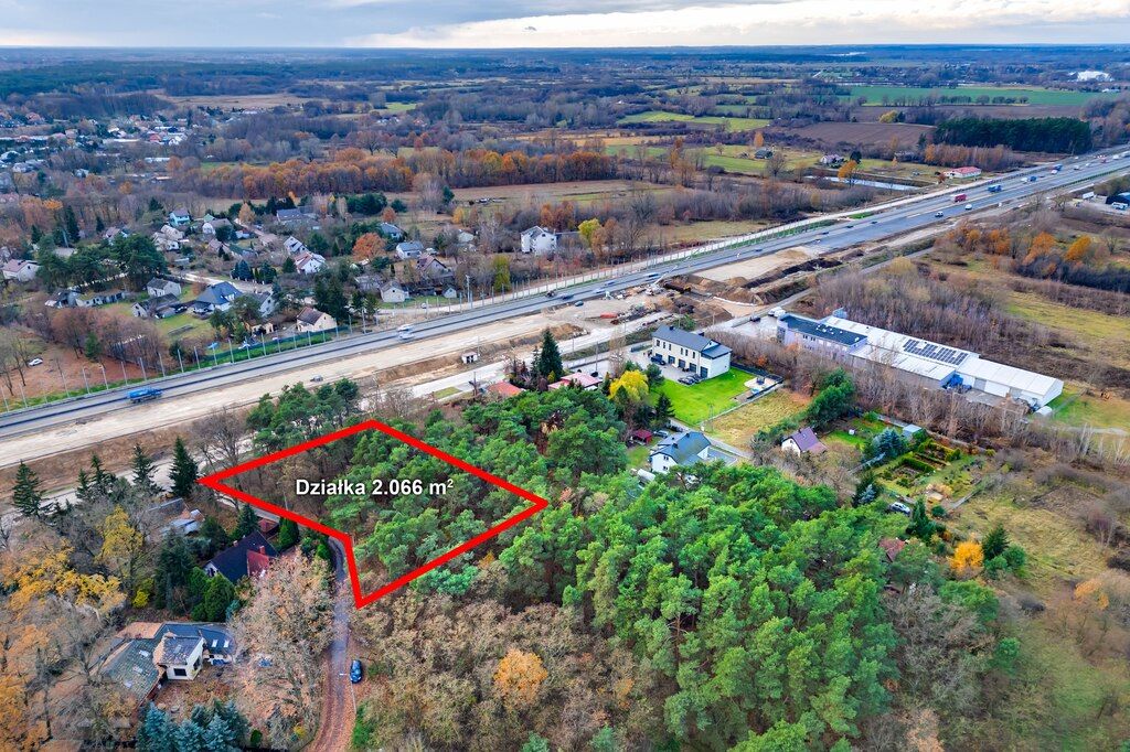 Działka budowlana Czosnów, ul. Warszawska. Zdjęcie 8