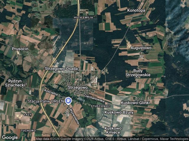 Działka budowlana Strzegowo, Niepodległości. Zdjęcie 1