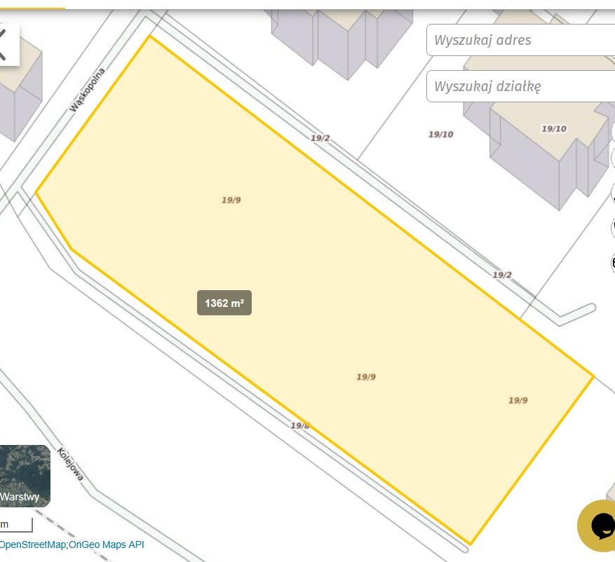 Działka budowlana Jelcz-Laskowice Centrum, ul. Wąskopolna. Zdjęcie 8