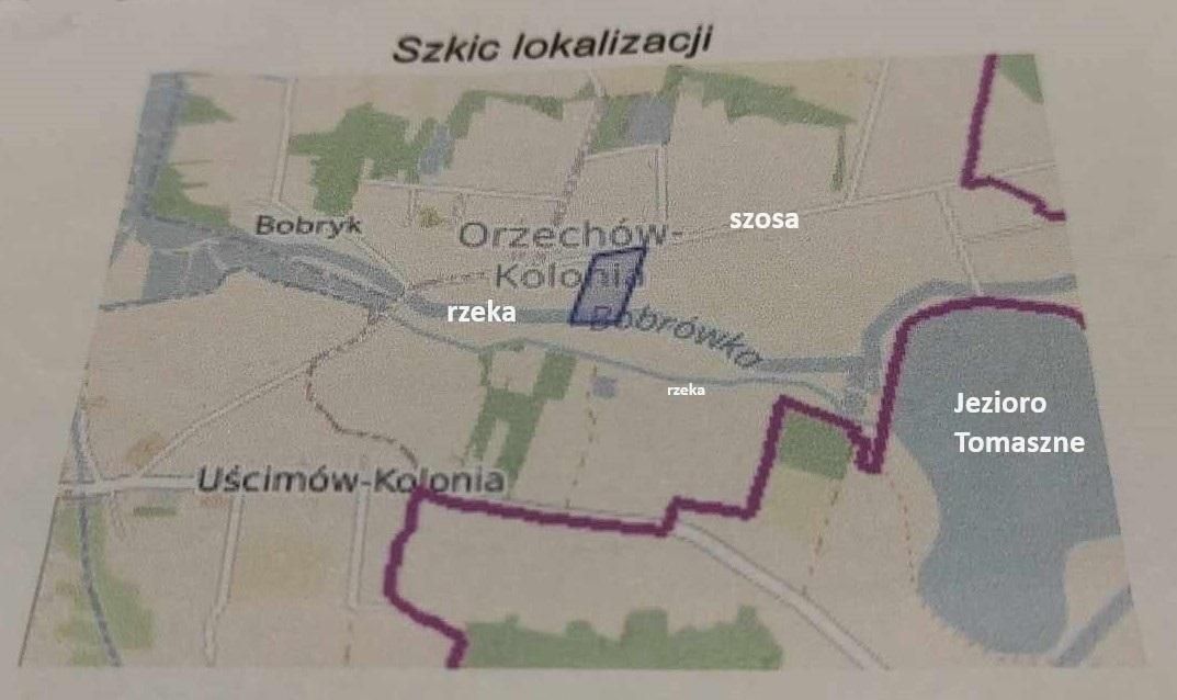 Działka budowlana Orzechów-Kolonia. Zdjęcie 3