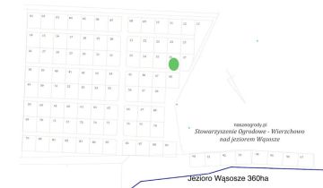 Działka rekreacyjna Wierzchowo