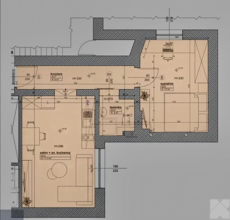 Mieszkanie 2-pokojowe Katowice, ul. Mariacka. Zdjęcie 7
