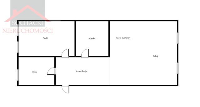 Mieszkanie 3-pokojowe Leśna, ul. Stefana Żeromskiego. Zdjęcie 12