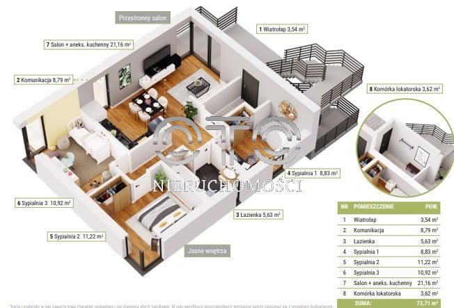 Mieszkanie 4-pokojowe Wrocław Fabryczna, Główna/Wełniana. Zdjęcie 10