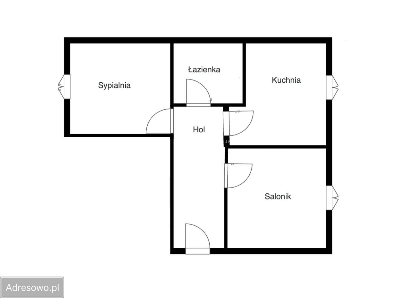 Mieszkanie 2-pokojowe Lubomierz, ul. Gryfiogórska. Zdjęcie 18