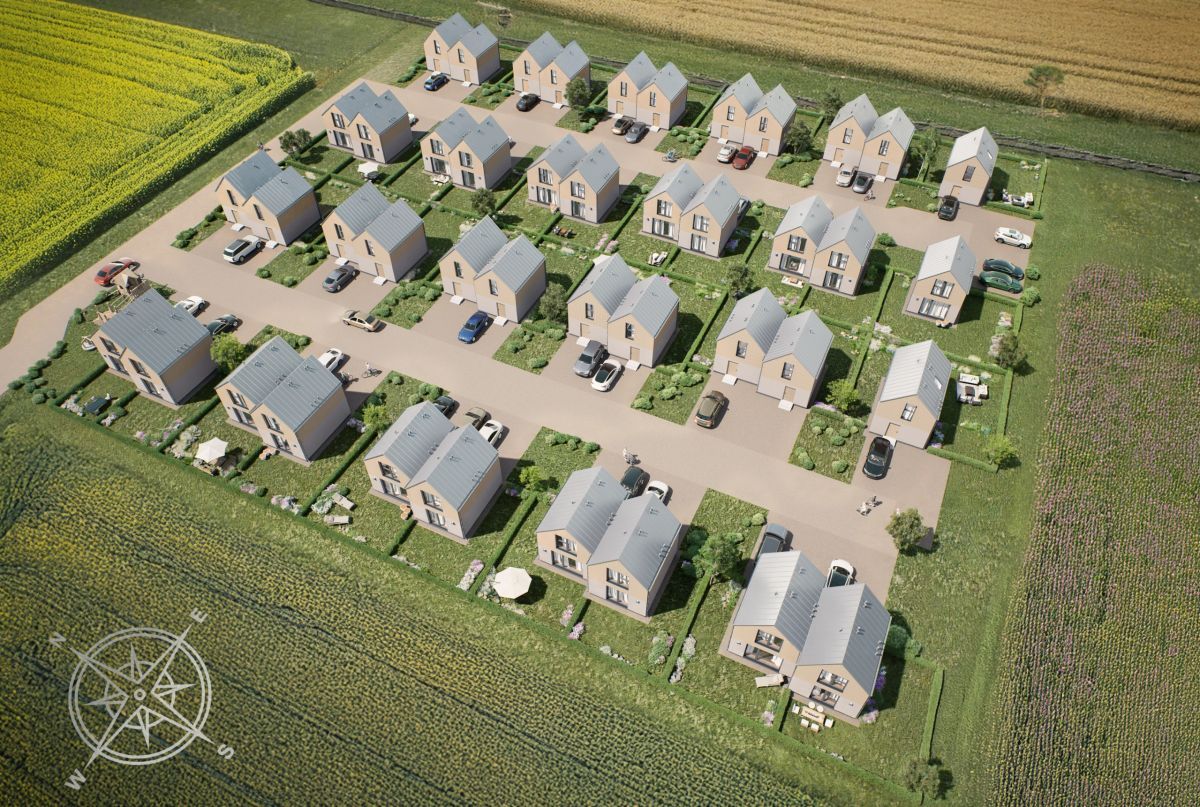 bliźniak, 3 pokoje Jantar. Zdjęcie 11