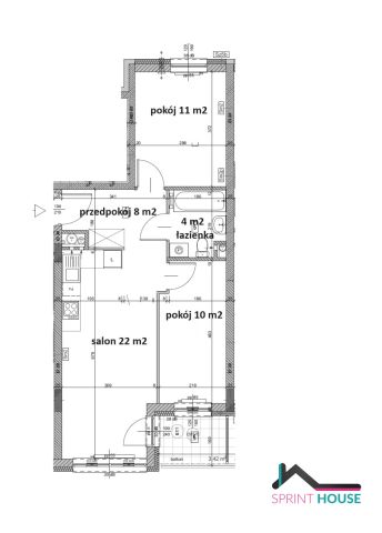 Mieszkanie 3-pokojowe Warszawa Praga-Południe, ul. Jana Nowaka-Jeziorańskiego. Zdjęcie 12