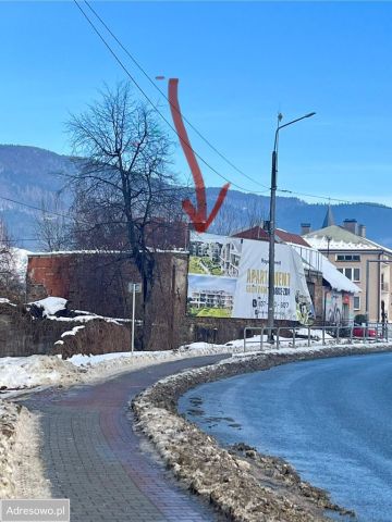 Działka inwestycyjna Mszana Dolna, ul. Zakopiańska. Zdjęcie 1