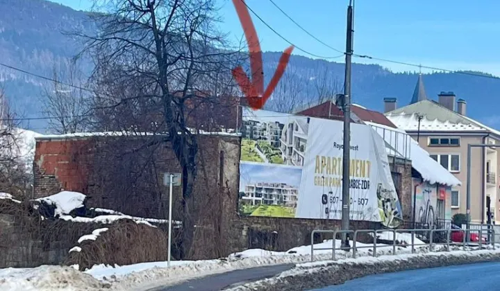 Działka inwestycyjna Mszana Dolna, ul. Zakopiańska