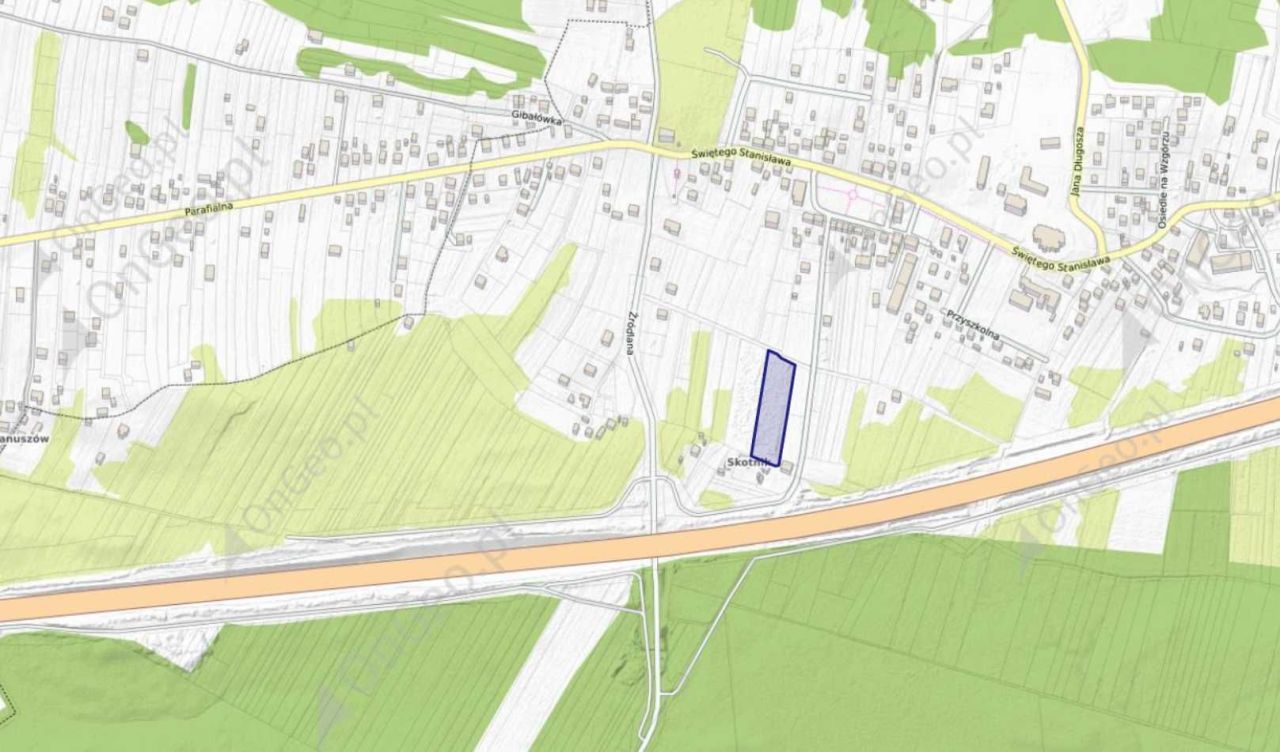 Działka budowlana Szczepanów. Zdjęcie 3