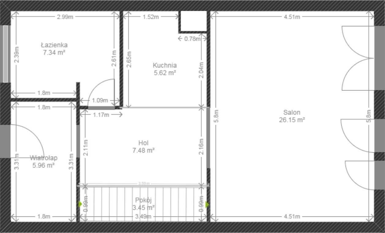 bliźniak, 4 pokoje Czajki. Zdjęcie 6