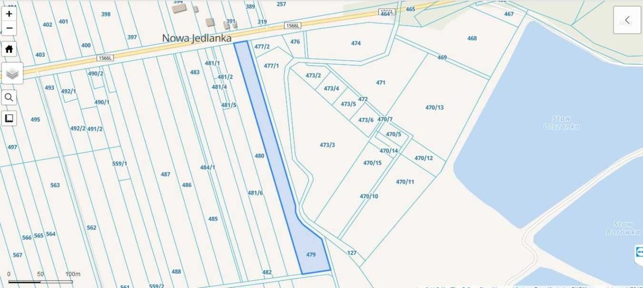 Działka inwestycyjna Nowa Jedlanka. Zdjęcie 3