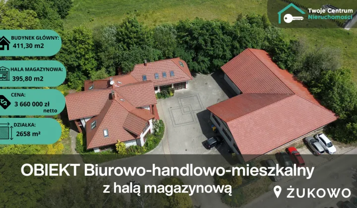 Nieruchomość komercyjna Żukowo, ul. Kościerska