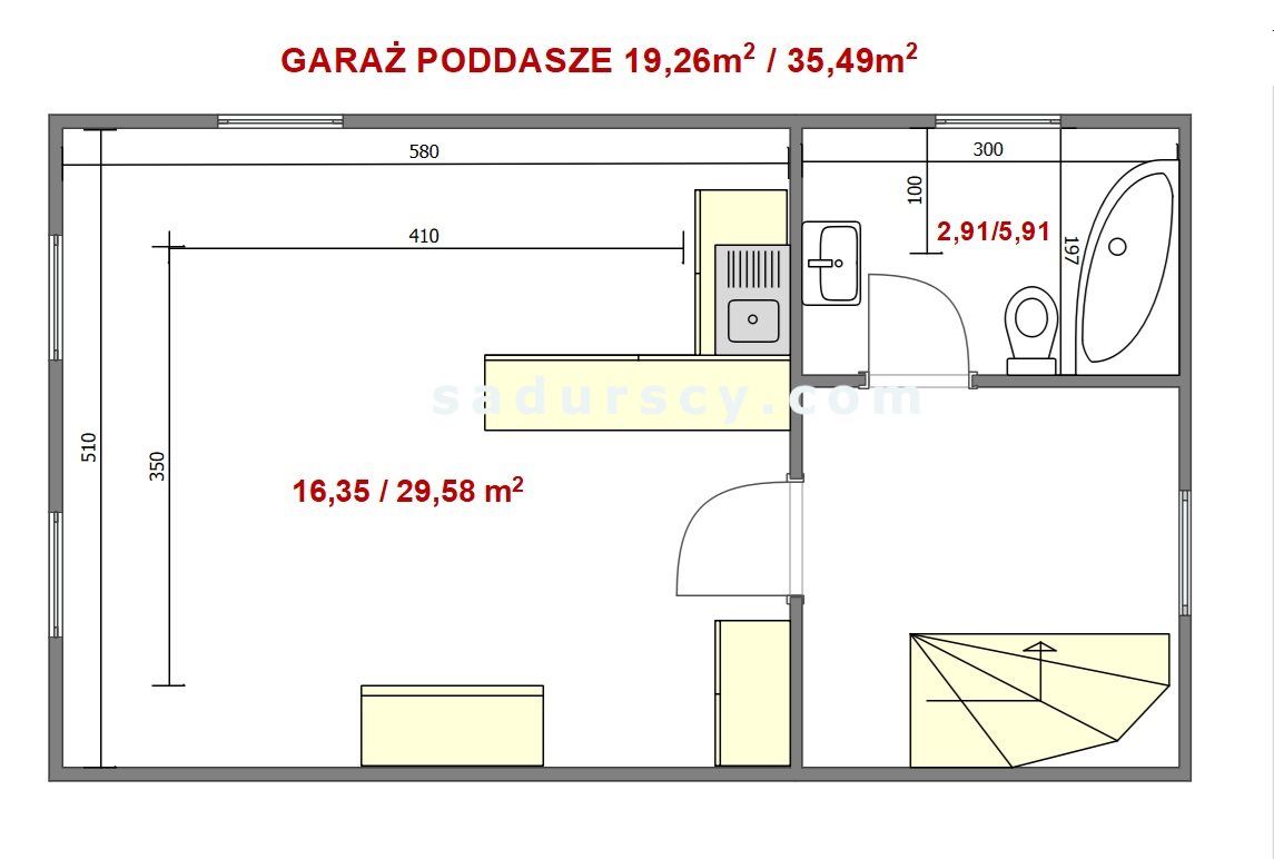 dom wolnostojący, 8 pokoi Piaseczno Chyliczki. Zdjęcie 19