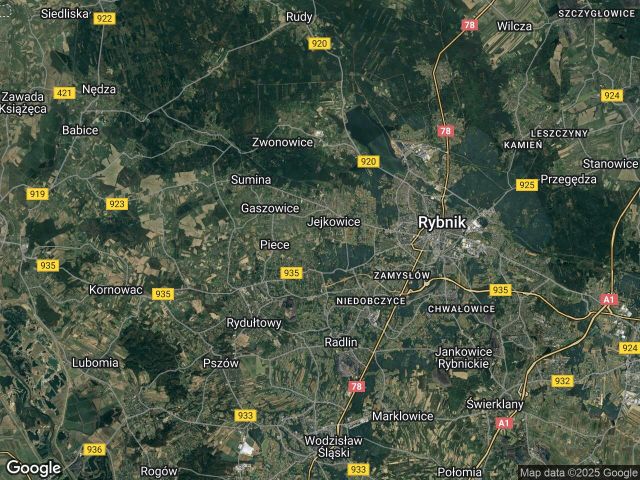 Działka Jejkowice, ul. Niewiadomska. Zdjęcie 1