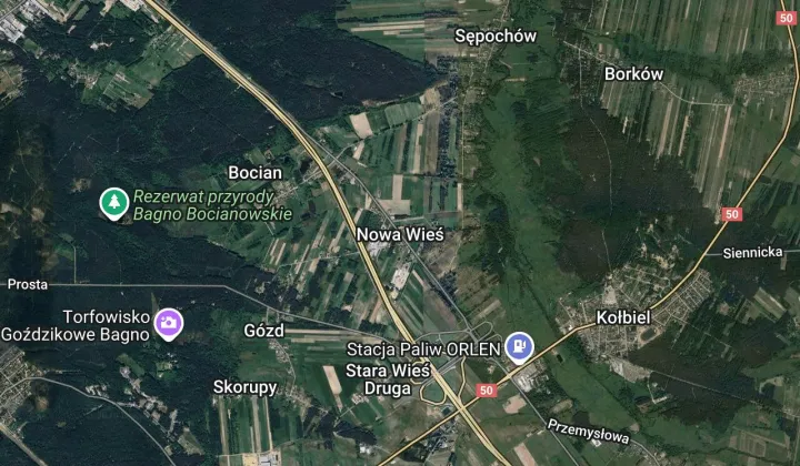 Działka rolna Nowa Wieś